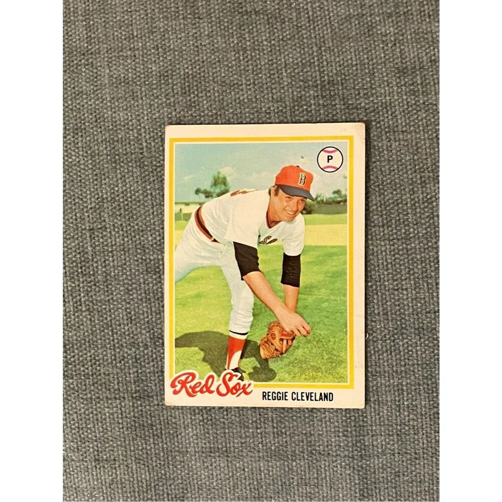1978 Topps Boston Red Sox Baseball Card Trading Card